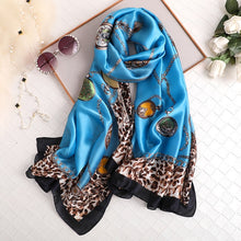 Load image into Gallery viewer, 2019 luxury brand women scarf summer silk scarves shawls lady wraps soft pashimina female Echarpe Designer beach stole bandana