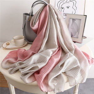 2019 luxury brand women scarf summer silk scarves shawls lady wraps soft pashimina female Echarpe Designer beach stole bandana