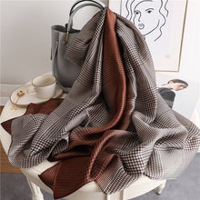 Load image into Gallery viewer, 2019 luxury brand women scarf summer silk scarves shawls lady wraps soft pashimina female Echarpe Designer beach stole bandana