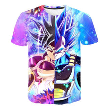 Load image into Gallery viewer, 2019 New Arrival Cool Goku Dragon Ball Z 3d T Shirt Summer Fashionable Short Sleeve Tee Tops Men  Anime DBZ Harajuku T-Shirts