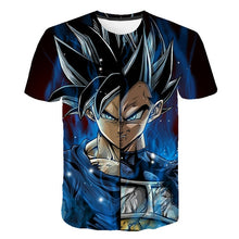 Load image into Gallery viewer, 2019 New Arrival Cool Goku Dragon Ball Z 3d T Shirt Summer Fashionable Short Sleeve Tee Tops Men  Anime DBZ Harajuku T-Shirts