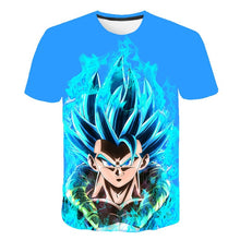 Load image into Gallery viewer, 2019 New Arrival Cool Goku Dragon Ball Z 3d T Shirt Summer Fashionable Short Sleeve Tee Tops Men  Anime DBZ Harajuku T-Shirts