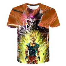 Load image into Gallery viewer, 2019 New Arrival Cool Goku Dragon Ball Z 3d T Shirt Summer Fashionable Short Sleeve Tee Tops Men  Anime DBZ Harajuku T-Shirts