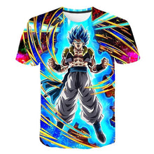 Load image into Gallery viewer, 2019 New Arrival Cool Goku Dragon Ball Z 3d T Shirt Summer Fashionable Short Sleeve Tee Tops Men  Anime DBZ Harajuku T-Shirts