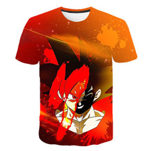 Load image into Gallery viewer, 2019 New Arrival Cool Goku Dragon Ball Z 3d T Shirt Summer Fashionable Short Sleeve Tee Tops Men  Anime DBZ Harajuku T-Shirts