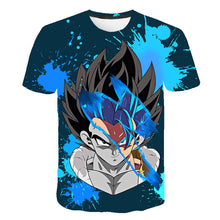 Load image into Gallery viewer, 2019 New Arrival Cool Goku Dragon Ball Z 3d T Shirt Summer Fashionable Short Sleeve Tee Tops Men  Anime DBZ Harajuku T-Shirts