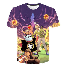 Load image into Gallery viewer, 2019 New Arrival Cool Goku Dragon Ball Z 3d T Shirt Summer Fashionable Short Sleeve Tee Tops Men  Anime DBZ Harajuku T-Shirts