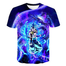 Load image into Gallery viewer, 2019 New Arrival Cool Goku Dragon Ball Z 3d T Shirt Summer Fashionable Short Sleeve Tee Tops Men  Anime DBZ Harajuku T-Shirts