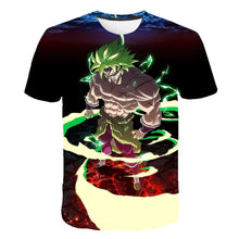 Load image into Gallery viewer, 2019 New Arrival Cool Goku Dragon Ball Z 3d T Shirt Summer Fashionable Short Sleeve Tee Tops Men  Anime DBZ Harajuku T-Shirts