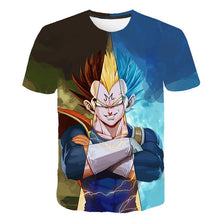 Load image into Gallery viewer, 2019 New Arrival Cool Goku Dragon Ball Z 3d T Shirt Summer Fashionable Short Sleeve Tee Tops Men  Anime DBZ Harajuku T-Shirts