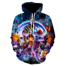 Load image into Gallery viewer, The Avengers 4 Endgame Quantum Realm Cosplay Costume Hoodies Men Hooded Avengers Zipper End Game Sweatshirt Jacket