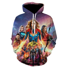 Load image into Gallery viewer, The Avengers 4 Endgame Quantum Realm Cosplay Costume Hoodies Men Hooded Avengers Zipper End Game Sweatshirt Jacket