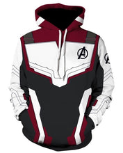 Load image into Gallery viewer, The Avengers 4 Endgame Quantum Realm Cosplay Costume Hoodies Men Hooded Avengers Zipper End Game Sweatshirt Jacket