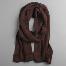 Load image into Gallery viewer, Winter Warm Scarf knitted Thick Warm winter scarves male cashmere warm men scarves