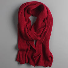 Load image into Gallery viewer, Winter Warm Scarf knitted Thick Warm winter scarves male cashmere warm men scarves