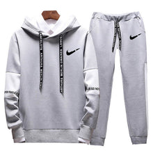 Load image into Gallery viewer, New Brand Clothing Men&#39;s Casual Sweatshirts Pullover Cotton Men tracksuit Hoodies Two Piece+Pants Sport Shirts Autumn Winter Set