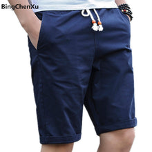 Load image into Gallery viewer, 2019 short men Summer Shorts Men Casual fashion Mens Breathable short pants Cotton Shorts Man New Fashion Brand joggers male 01