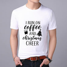 Load image into Gallery viewer, Funny Santa Claus print MEN T-shirt Top Tees Christmas tshirt Christmas Print Men T Shirt  Santa Claus Tee Shirt 2019