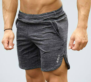 New Men Fitness Bodybuilding Shorts Man Summer Workout Male Breathable Mesh Quick Dry Sportswear Jogger Beach Short Pants