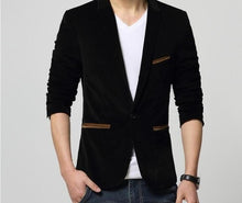 Load image into Gallery viewer, Dropshipping Mens Fashion Brand Blazer British&#39;s Style Casual Slim Fit Suit Jacket Male Blazers Men Coat Jacket For Men