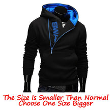 Load image into Gallery viewer, Hoodies Men 2019 Autumn Fashion Tracksuit Sweatshirt Men&#39;s Winter Warm Collar Cap Long Sleeves Pullover Hoody Sports Sweatshirts