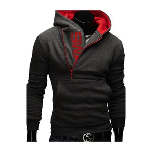 Hoodies Men 2019 Autumn Fashion Tracksuit Sweatshirt Men's Winter Warm Collar Cap Long Sleeves Pullover Hoody Sports Sweatshirts