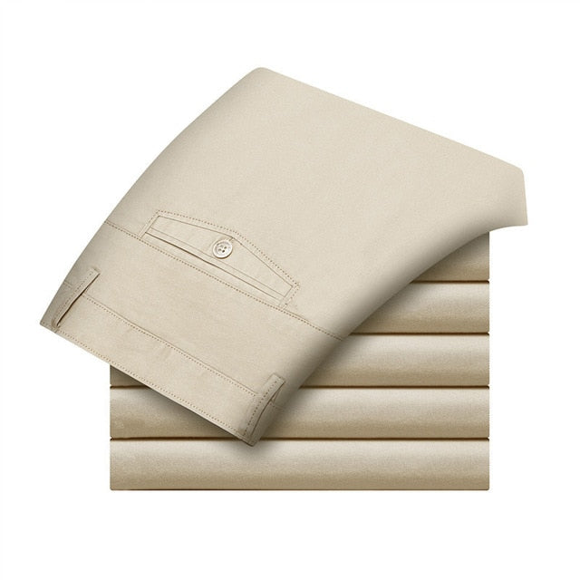 suit pants men business trousers mens dress pants Office casual Slim social pants men's classic trousers pantalones hombre 2019