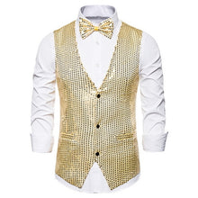 Load image into Gallery viewer, MoneRffi 2019 Arrival Dress Vest Men Slim Fit Men Suit Vest Male Waistcoat Gilet Homme Casual Sleeveless Formal Business Jacket