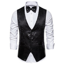 Load image into Gallery viewer, MoneRffi 2019 Arrival Dress Vest Men Slim Fit Men Suit Vest Male Waistcoat Gilet Homme Casual Sleeveless Formal Business Jacket