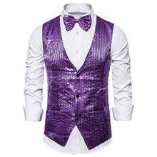 Load image into Gallery viewer, MoneRffi 2019 Arrival Dress Vest Men Slim Fit Men Suit Vest Male Waistcoat Gilet Homme Casual Sleeveless Formal Business Jacket