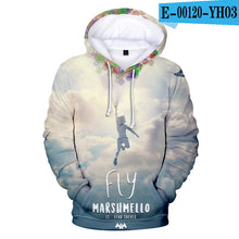 Load image into Gallery viewer, New Style Cotton Candy Band Baida DJ Marshmello 3D Digital Printing Hooded Sweater