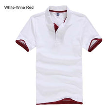 Load image into Gallery viewer, Plus Size XS-3XL Brand New Men&#39;s Polo Shirt High Quality Men Cotton Short Sleeve shirt Brands jerseys Summer Mens polo Shirts