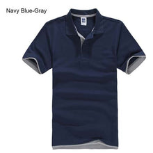 Load image into Gallery viewer, Plus Size XS-3XL Brand New Men&#39;s Polo Shirt High Quality Men Cotton Short Sleeve shirt Brands jerseys Summer Mens polo Shirts