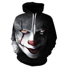 Load image into Gallery viewer, Pennywise 3D Joker Hoodie Sweatshirt Men&#39;s and Women&#39;s Pullover Hoodie Sudadera Hombre Casual Brand Sportswear Sportswear