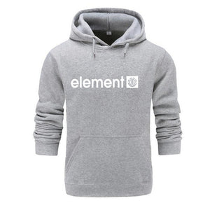 New 2018 Autumn Winter Brand Mens Hoodies Sweatshirts Men High Quality ELEMENT Letter Printing Long Sleeve Fashion Mens Hoodies