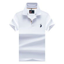 Load image into Gallery viewer, Brand New Fashion Men Polo Shirts 2018 Summer Luxury horse embroidery Breathable Camisa Masculina Soft Cotton solid Polo Men