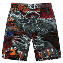 Load image into Gallery viewer, Summer Style 2019 Men Shorts Beach Short Breathable Quick Dry Loose Casual Hawaii Printing Shorts Man Plus Size 6XL