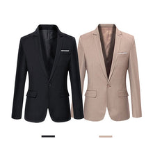 Load image into Gallery viewer, FGKKS Quality Brand Men Blazers 2019 Autumn Men&#39;s Tuxedos For Formal Occasions Coat Male Custom Men&#39;s Business Blazers